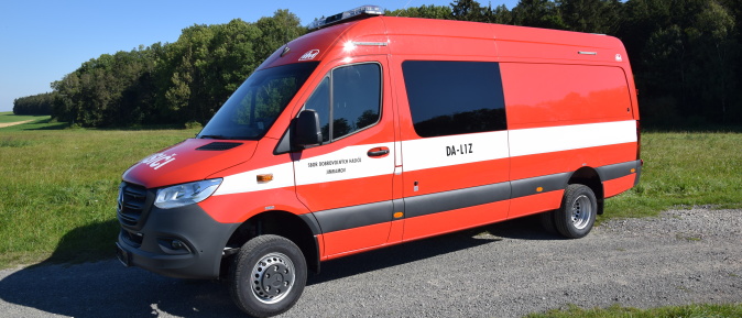 DA – L 1 Z – Mercedes-Benz Sprinter 4x4 s kontejnerem